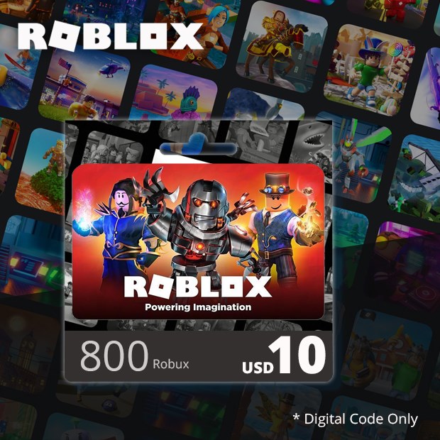 Roblox 800 Robux Game Code USD 10 (Global)