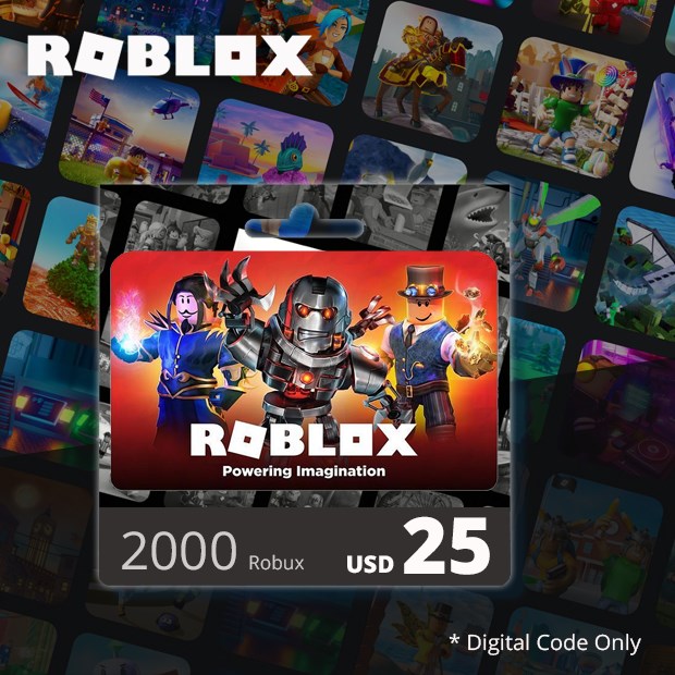 Roblox 2000 Robux Game Code USD 25 (Global)