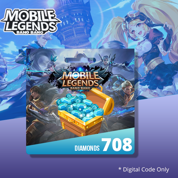 Mobile Legends 708 Diamonds (SEA)