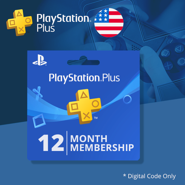 Playstation Plus 12-Months (US)
