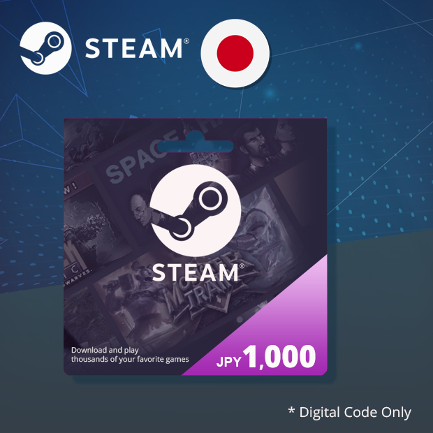 Steam Wallet JPY 1000 (Japan)