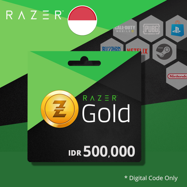 Razer Gold IDR 500,000 (Indonesia)