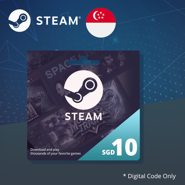 Steam Wallet SGD 10 (Singapore)