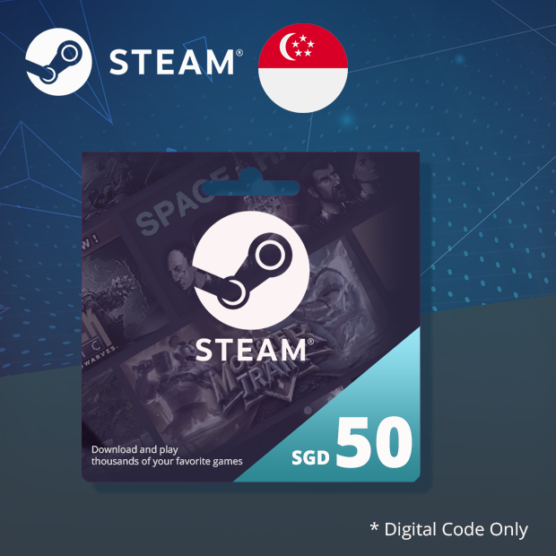 Steam Wallet SGD 50 (Singapore)