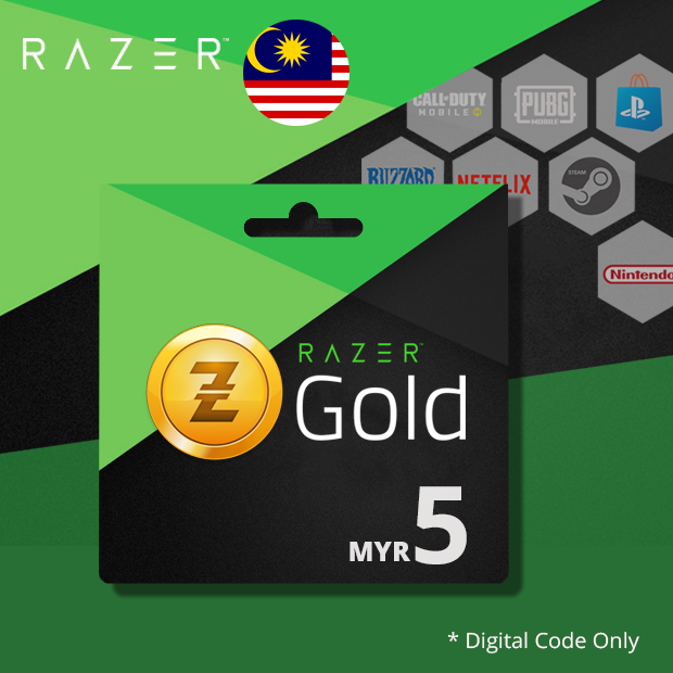 Razer Gold MYR 5 (Malaysia)