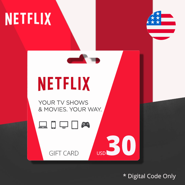 Netflix USD 30 (US)