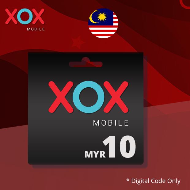 XOX Mobile Reload RM10 (Malaysia)